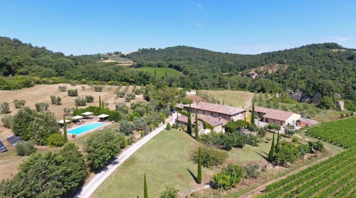 Abbadia Wine Relais Bed & Breakfast Montefollonico Екстериор снимка