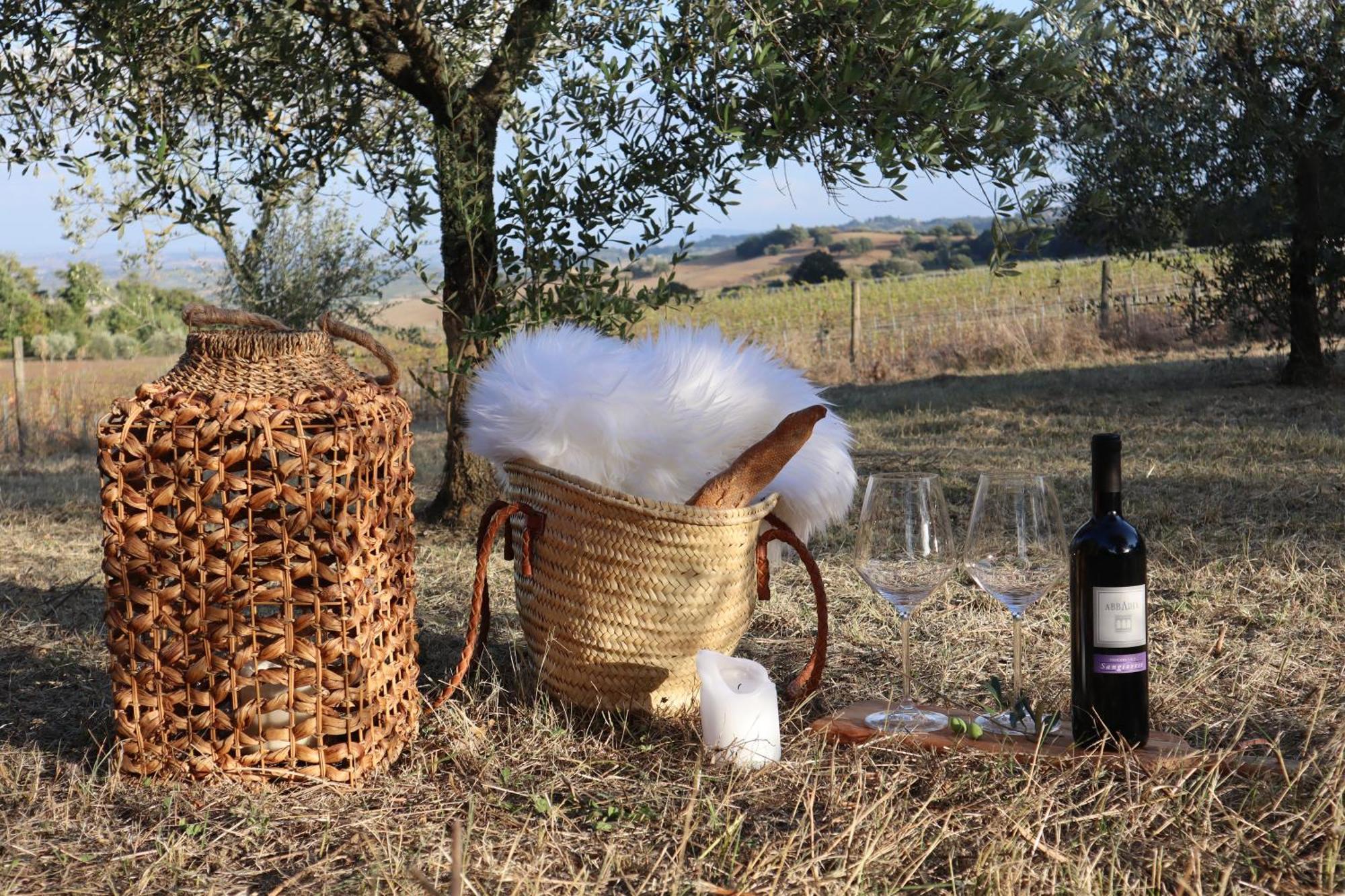 Abbadia Wine Relais Bed & Breakfast Montefollonico Екстериор снимка